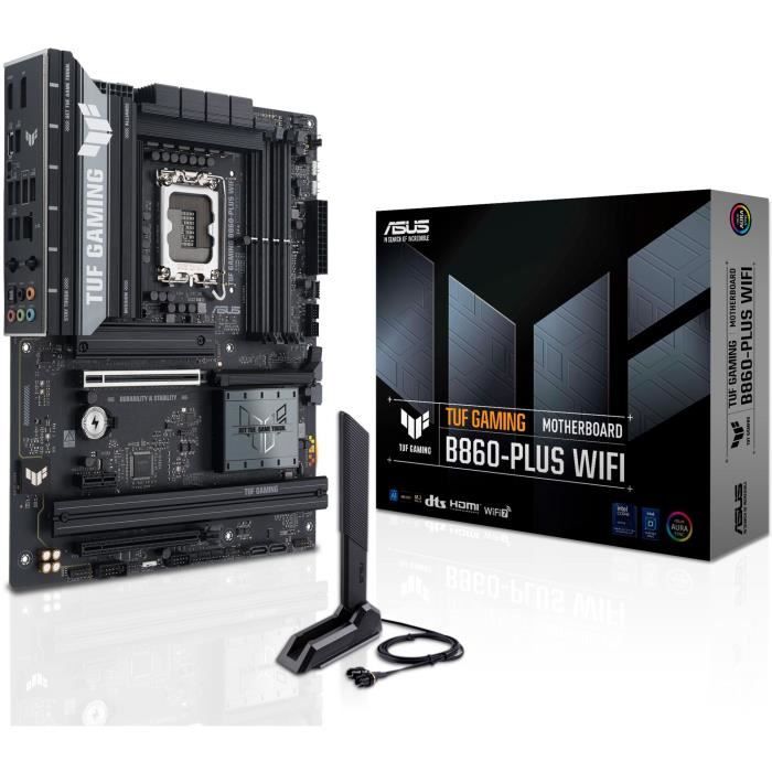 Carte mere - ASUS - TUF GAMING B860-PLUS WIFI - Intel B860 LGA 1851 (Socket V1) ATX