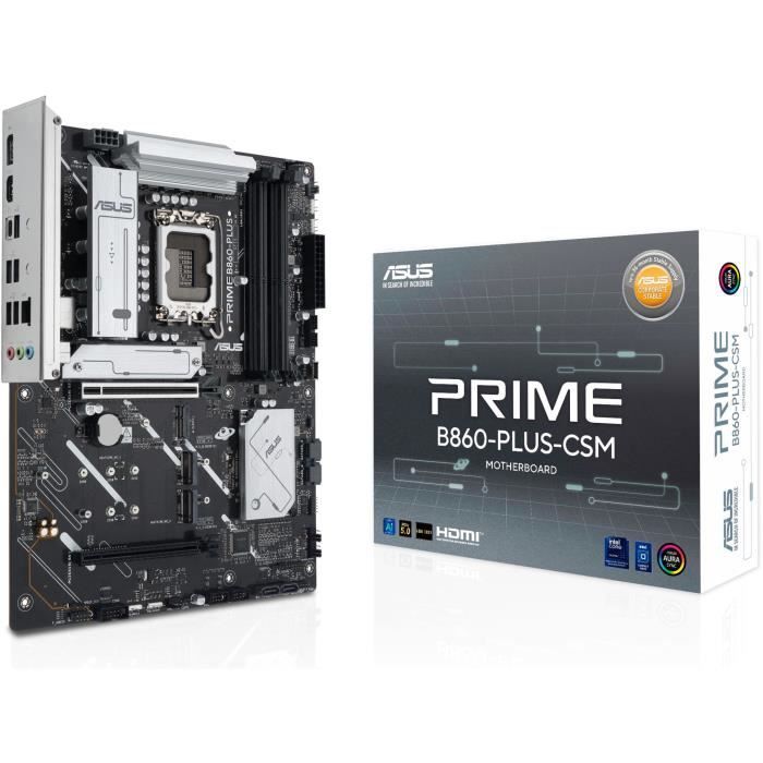 Carte mere - ASUS - PRIME B860-PLUS-CSM - Intel B860 LGA 1851 (Socket V1) ATX