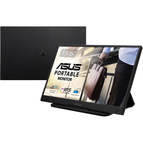 Ecran PC Portable - ASUS ZenScreen - 15.6" - FHD - 60Hz - IPS - 5ms - USB Type-C - MB166C