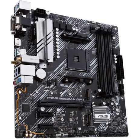 Carte mere - ASUS - PRIME B550M-A WIFI II - AMD B550 - Emplacement AM4 micro ATX