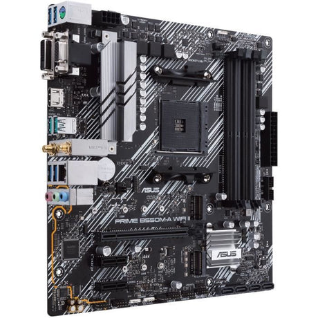 Carte mere - ASUS - PRIME B550M-A WIFI II - AMD B550 - Emplacement AM4 micro ATX
