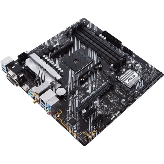 Carte mere - ASUS - PRIME B550M-A WIFI II - AMD B550 - Emplacement AM4 micro ATX