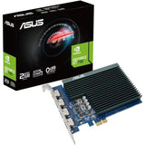 Carte graphique - ASUS - GT730-4H-SL-2GD5 - NVIDIA GeForce GT 730 - 2 Go GDDR5 - Refroidissement passif