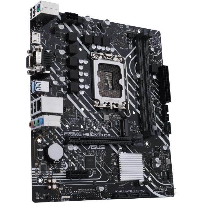 Carte mere - ASUS - PRIME H610M-D D4 - Intel H610 LGA 1700 micro ATX