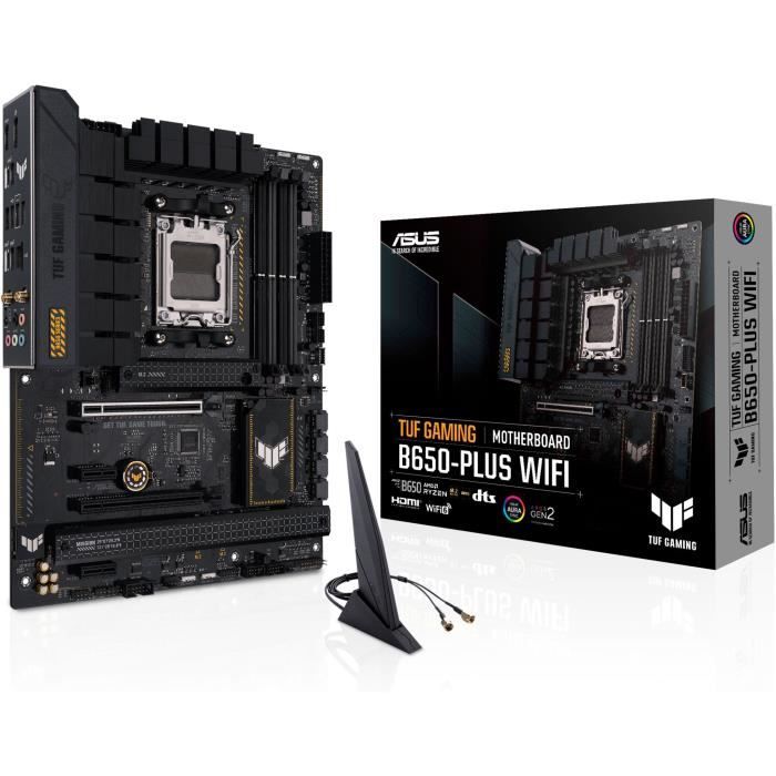 Carte mere - ASUS - TUF GAMING B650-PLUS WIFI - AMD B650 - Emplacement AM5 ATX