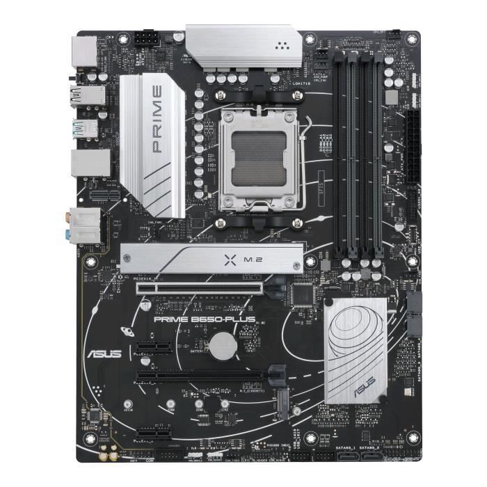 Carte Mere - ASUS - PRIME B650-PLUS - Socket AM5 - DDR5 - ATX - 128 Go - PCIe 4.0 - SATA-600
