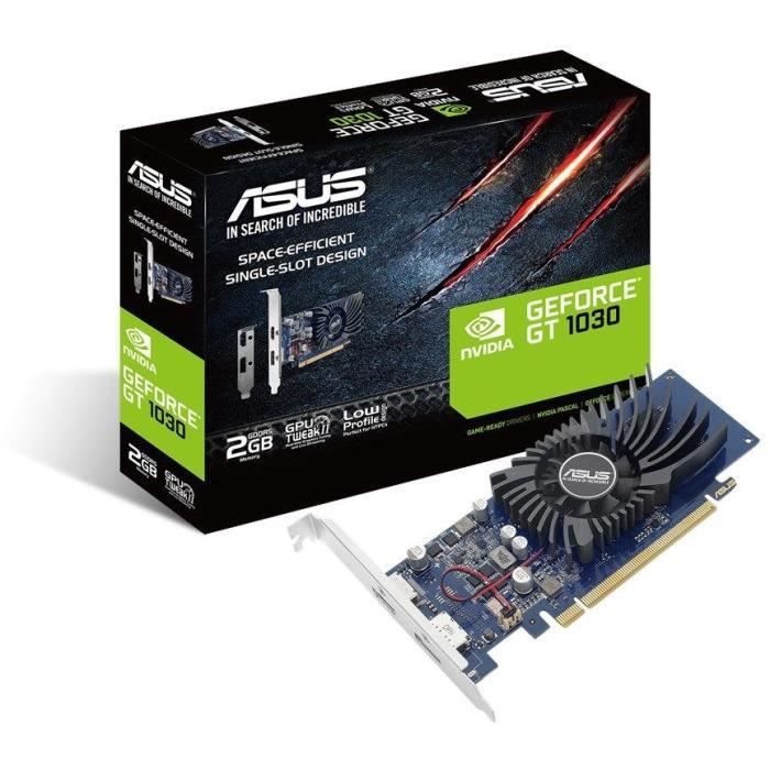 Carte graphique - ASUS - GT1030-2G-BRK NVIDIA GeForce GT 1030 2 Go GDDR5