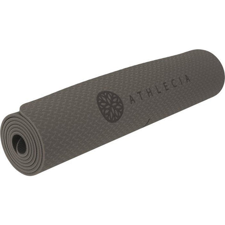 Tapis de Yoga - ATHLECIA - Estell - 6 mm - L 173 x L 61 cm - Beige