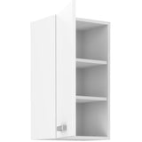 ATLAS Meuble haut 1 porte - DÈcor blanc - L 40cm