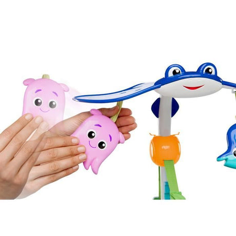 DISNEY BABY -NEMO- Aire d'éveil bébé multi-jouets, cadeau bébé, pivotant a 360° 13 jeux interactives Disney