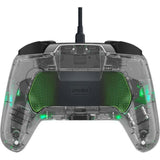 Manette filaire pour Nintendo Switch - PDP - Afterglow - Éclairage LED - Transparent