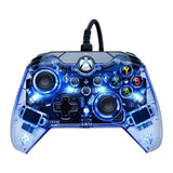 Manette de jeu - Xbox Series X|S, Xbox One et PC - LED Afterglow - Filaire - PDP - Transparent
