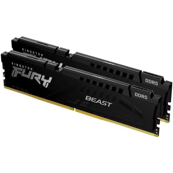 KINGSTON TECHNOLOGY - FURY Beast - MÈmoire PC RAM - 32 Go - DIMM DDR5 - 5600 Mhz