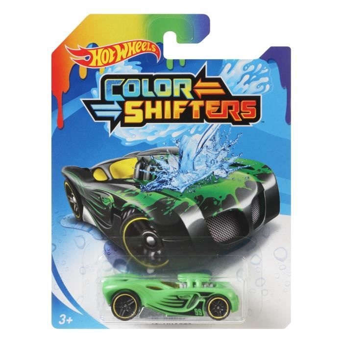 HOT WHEELS VÈhicule Color Shifter, modele alÈatoire, Change de couleur avec l'eau - Petite Voiture  - 3 ans et + - Hot Wheels