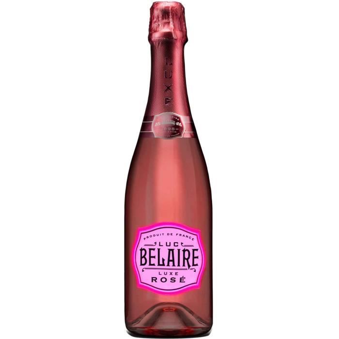 Luc Belaire Luxe Rosé fantôme - Vin effervescent -75 cl