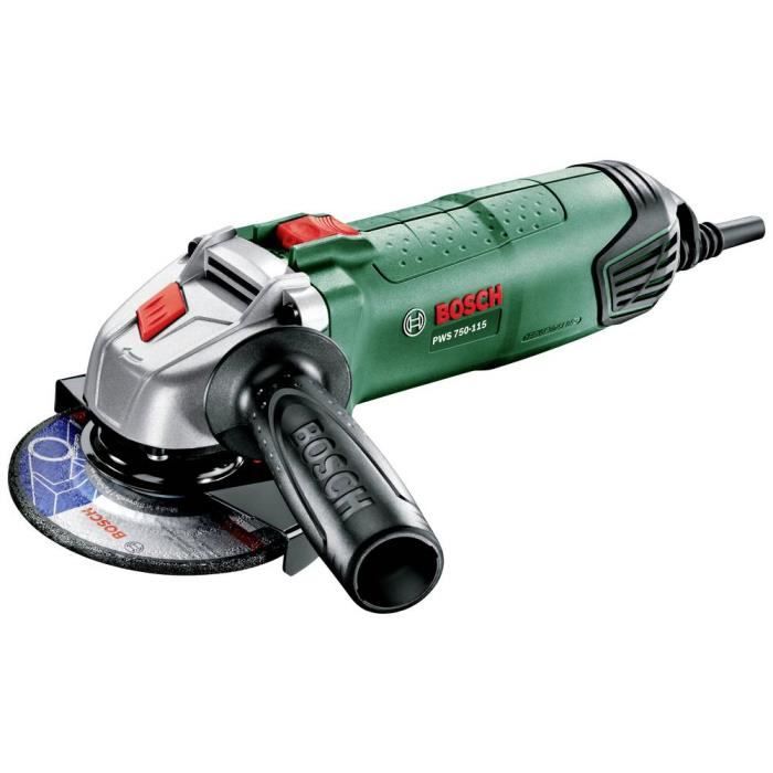 Meuleuse d'angle - BOSCH - UniversalGrind 750-125 - 750 W - 125 mm - Filaire