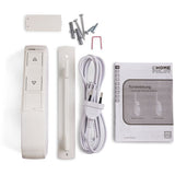 Enrouleur de sangle RolloTron mural pure - HOME PILOT - 10152330 - Force de traction : 30kg - Fonction mémoire 24h