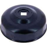 Cloche Filtre a Huile, 76 mm, 14 pans - PRECISION STEEL - A utiliser avec un cliquet de 3/8 - pour filtres a huile type Mann