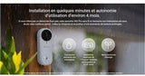 Kit sonnette vidéo connectée Ezviz DB2 Pro (Blanc)