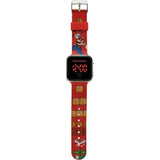 Montre LED - KIDS LICENSING - Super Mario - Des 4 ans - Rouge