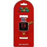 Montre LED - KIDS LICENSING - Super Mario - Des 4 ans - Rouge