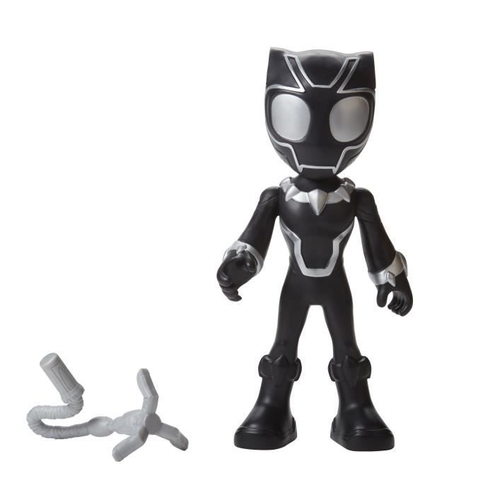 Spidey Figurine Black Panther 22.5 cm, Jouet de Super-hÈros prÈscolaire, Spidey et Ses Amis Extraordinaires, des 3 ans