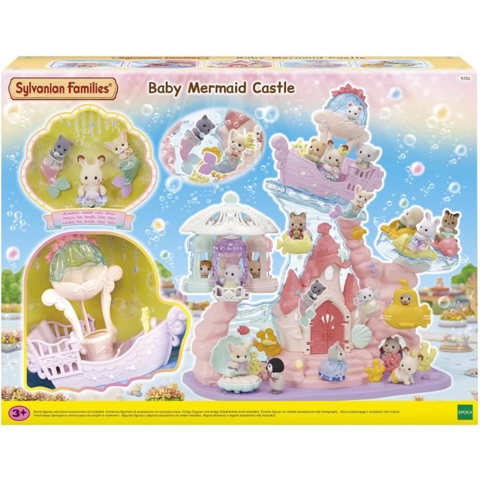 Miniature figurines - SYLVANIAN FAMILIES - 5701 - The mermaids' castle