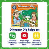 Jeu de loterie Dinosaur Dig - ORCHARD - Construisez votre dinosaure 3D