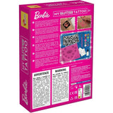 Tatouages Barbie - LISCIANI - Barbie - Glitter Tattoo - Tatouages pailletés - Matériel sűr et testé