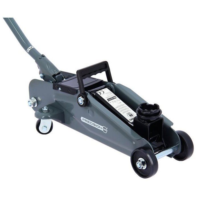 Cric hydraulique rouleur 1,5T - PRECISION STEEL - Levage de 135 mm a  330 mm