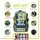 Sac a dos - SCHILDKR÷T - Wheel Bee Generation Z - Lumiere LED - Port USB - Compartiments antivol