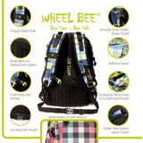 Sac a dos - SCHILDKR÷T - Wheel Bee Generation Z - Lumiere LED - Port USB - Compartiments antivol