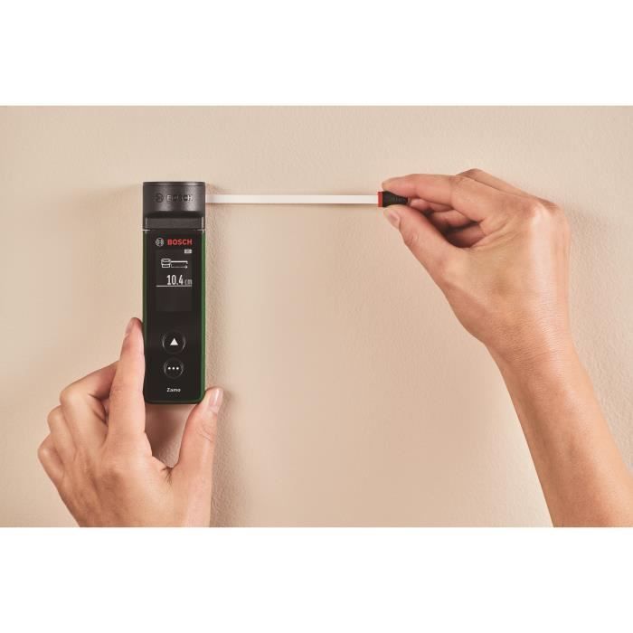 Bosch Télémetre laser Zamo - Précision 3 mm - Portée 25 m - Rechargeable USB
