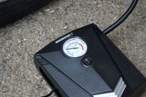 Mini compresseur 12V - PRECISION STEEL - 8 Bars - Embouts Presta - Schrader - Aiguille - Longueur 3m - 100 W - Torche LED