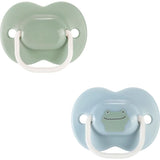 Sucettes - TOMMEE TIPPEE - ANYTIME - 6-18 mois - Lot de 2 sucettes symÈtriques sans BPA - Capsule de stÈrilisation rÈutilisable