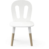 Ensemble table + chaises - FIMIANA - Style scandinave - Blanc mat / Chene kronberg - DEMEYERE