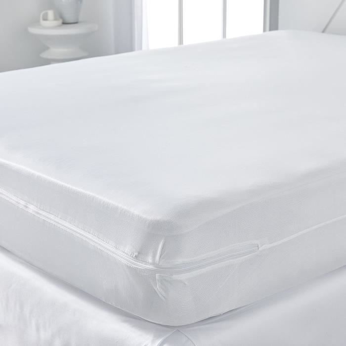 TODAY Essential Full Mattress Cover for Double Bed 160x200cm - White