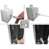 Câble RJ45 Cat.6 blindé F/UTP - LINEAIRE - PCC6FA5 - 0,5 m