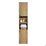 PureBliss armoire haute pour salle de bain chene décor.