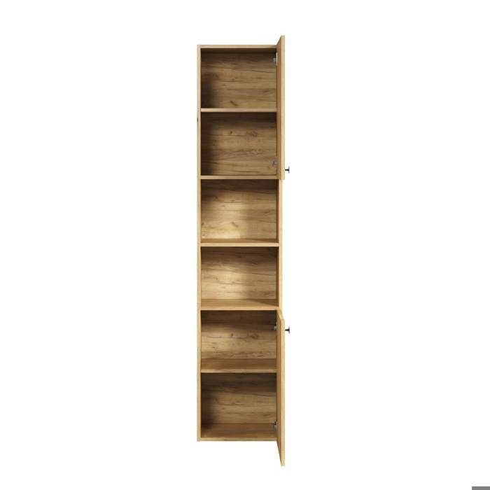PureBliss armoire haute pour salle de bain chene décor.