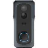 Kit Sonnette connectée - LINK2HOME - Wi-Fi - Audio bidirectionnel - Carillon sans fil - SD 8 Go