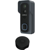 Kit Sonnette connectée - LINK2HOME - Wi-Fi - Audio bidirectionnel - Carillon sans fil - SD 8 Go