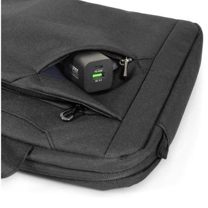Sacoche PC - PORT DESIGNS - Pour ordinateur portable ECO SYDNEY - 13/14 pouces - Noir