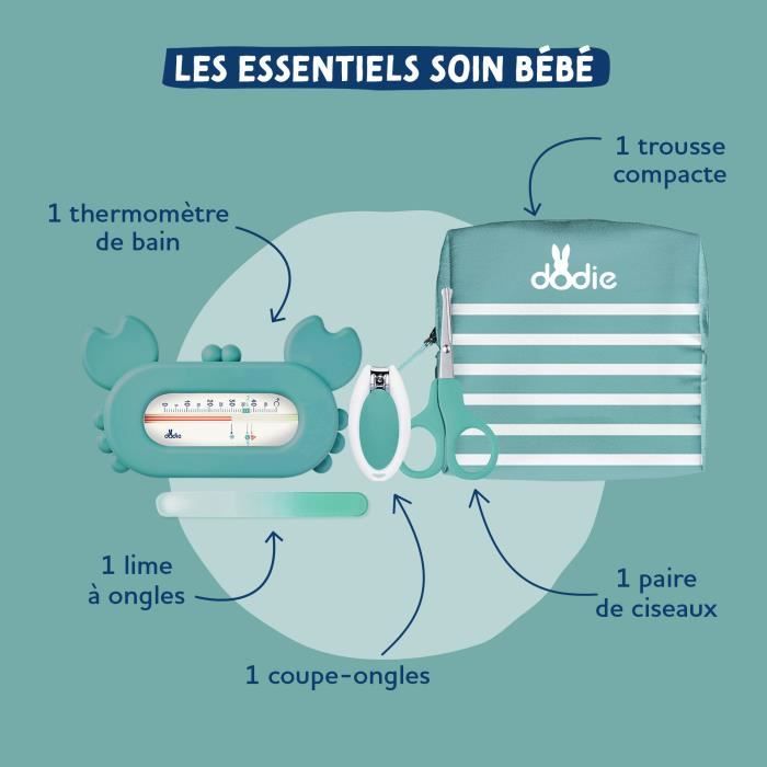 Trousse de soin - DODIE - Les essentiels - Bleu