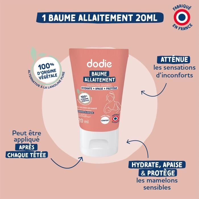 Trousse d'allaitement maternité - DODIE - Terracotta