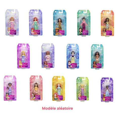 Figurine Disney Princesses 9cm - Mattel - Modele selon disponibilité - Pour filles - a partir de 3 ans