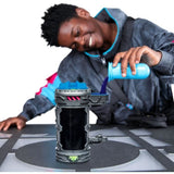 Figurine articulée - MRBEAST LAB - Stealth Panther - 13 cm - Corps translucide bleu - 20 points d'articulation