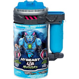 Figurine articulée - MRBEAST LAB - Stealth Panther - 13 cm - Corps translucide bleu - 20 points d'articulation