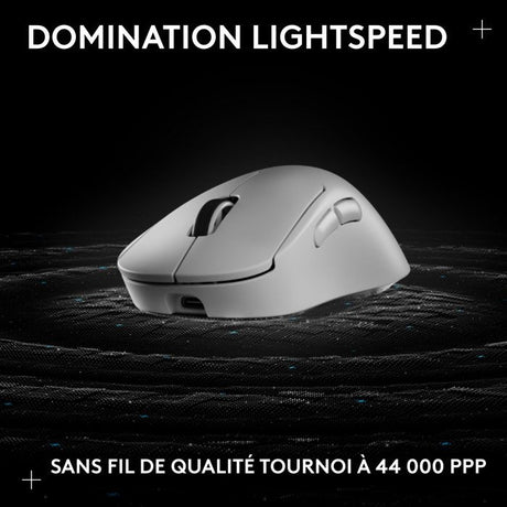 Souris gamer - sans fil - Logitech - G Pro X Superlight 2 DEX - Blanc