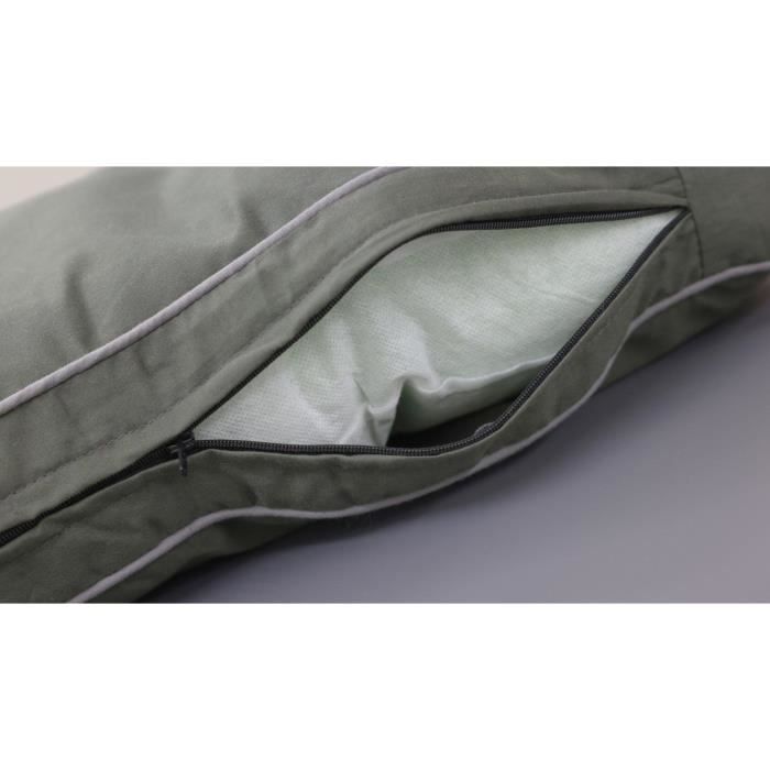 KERBL - Matelas de sol rembourré L - 80 x 60 x 6 cm - Coussin  JEROME - Vert foncé -